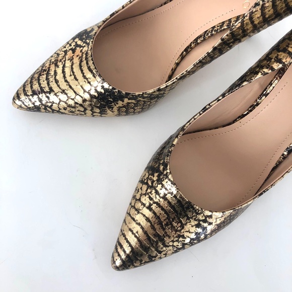 Vince Camuto Kain Snake Pointed Toe Heel - Picture 3 of 8